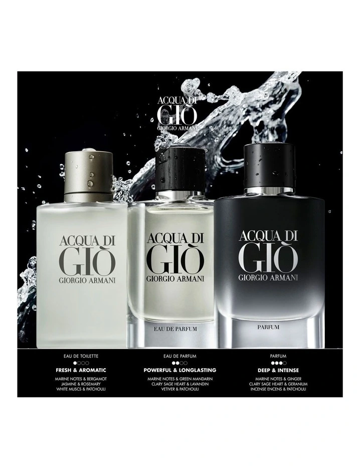 GIORGIO ARMANI ACQUA DI GIO PARFUM 125ML GIORGIO ARMANI ACQUA DI GIO PARFUM 125ML