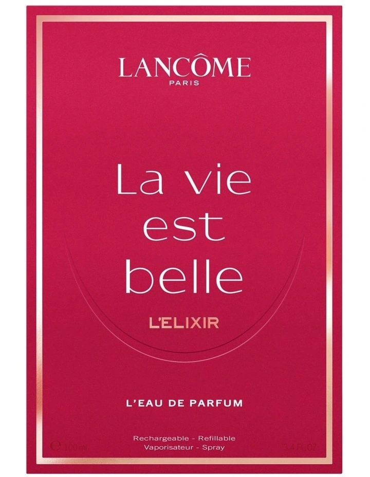 LANCOME LA VIE EST BELLE L’ELIXIR 100ML LANCOME LA VIE EST BELLE L’ELIXIR 100ML